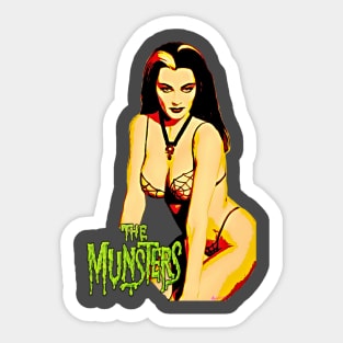 LILY MUNSTER POP Sticker